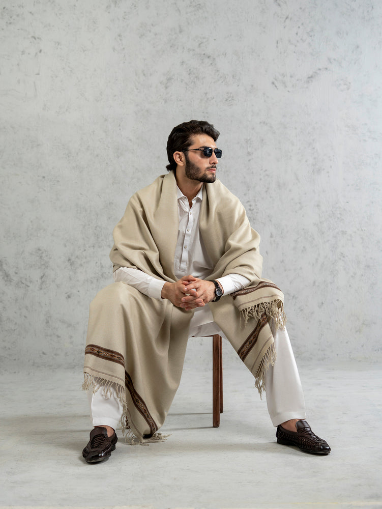 Jamshoro Pure Wool White