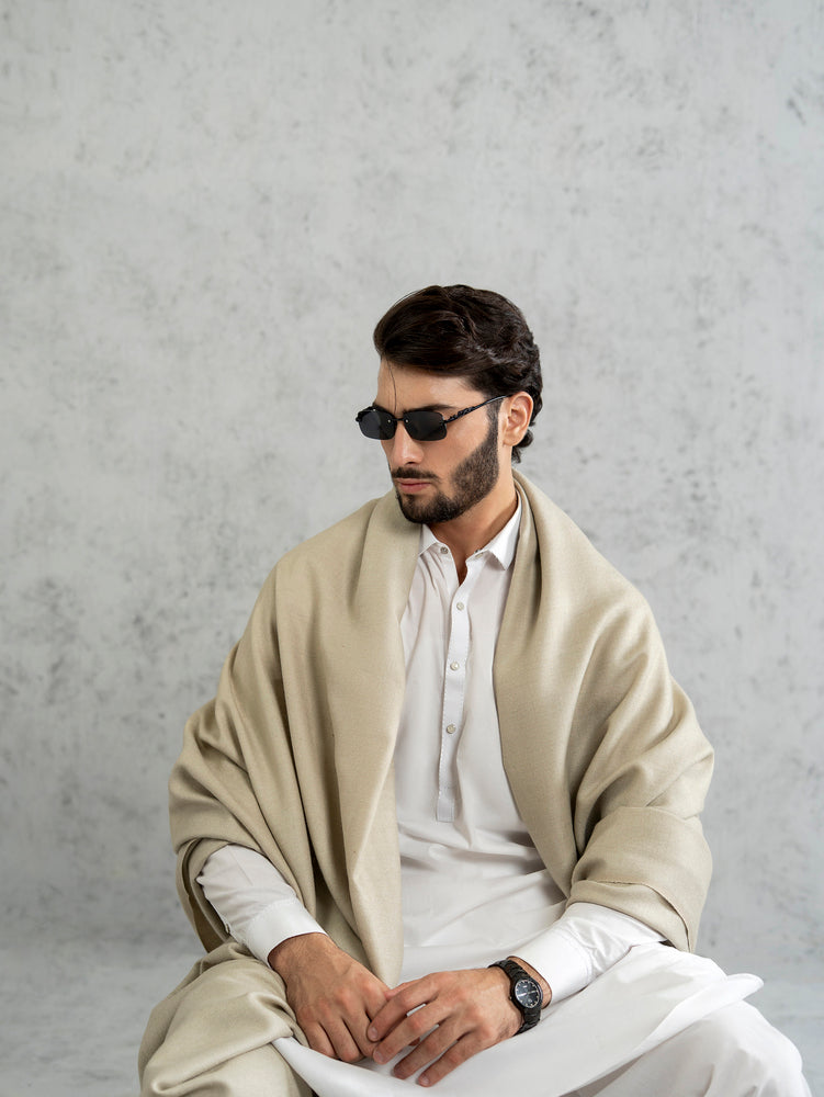 Jamshoro Pure Wool White