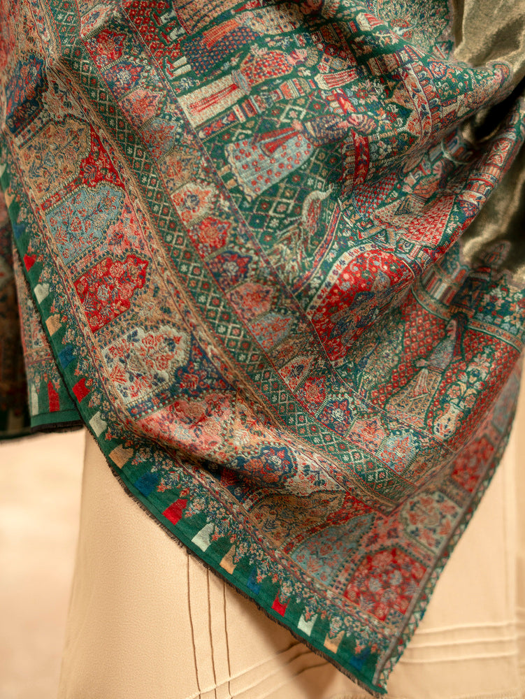 Pashmina Silk Kaani