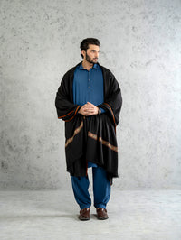 Wedding Pashmina Dark Shawl