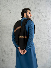 Wedding Pashmina Dark Shawl