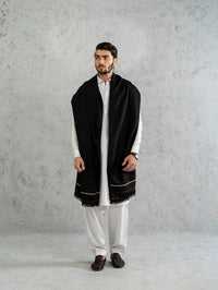 Kalahari Black Shawl