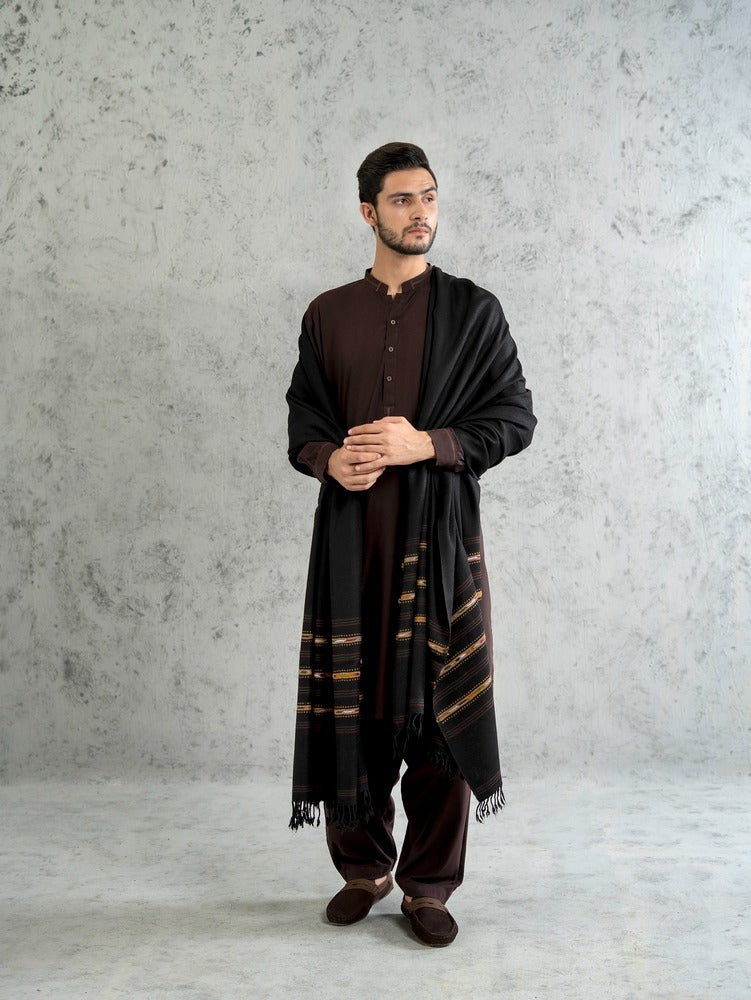 Balochi Dark Shawl