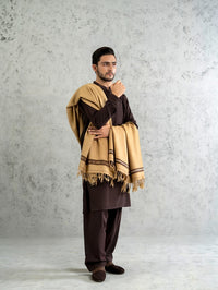 Peshawari Pure Wool Shawl