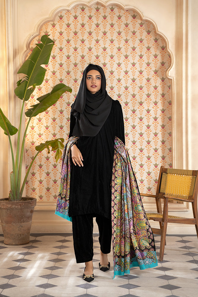 Kalamkari Kashmiri Shawl For Women