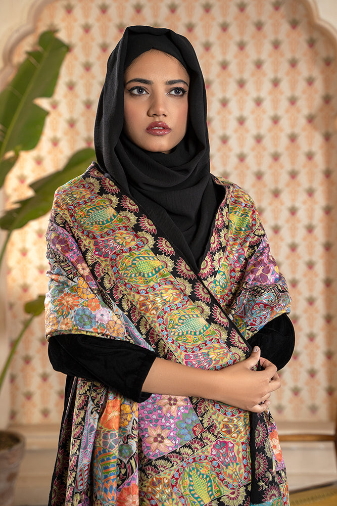 Kalamkari Kashmiri Shawl For Women