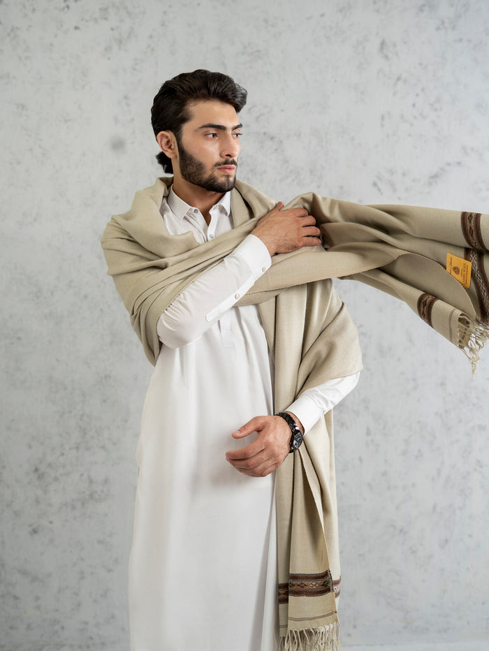 Jamshoro Pure Wool White