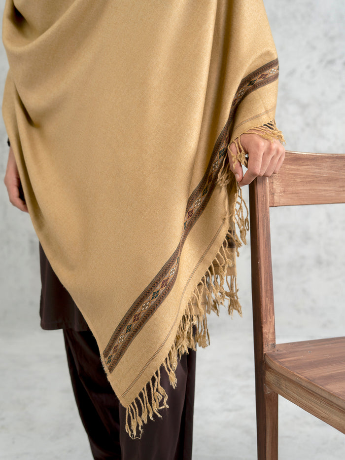 Peshawari Pure Wool Shawl