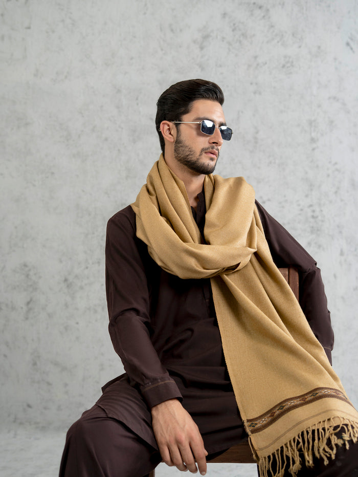 Peshawari Pure Wool Shawl