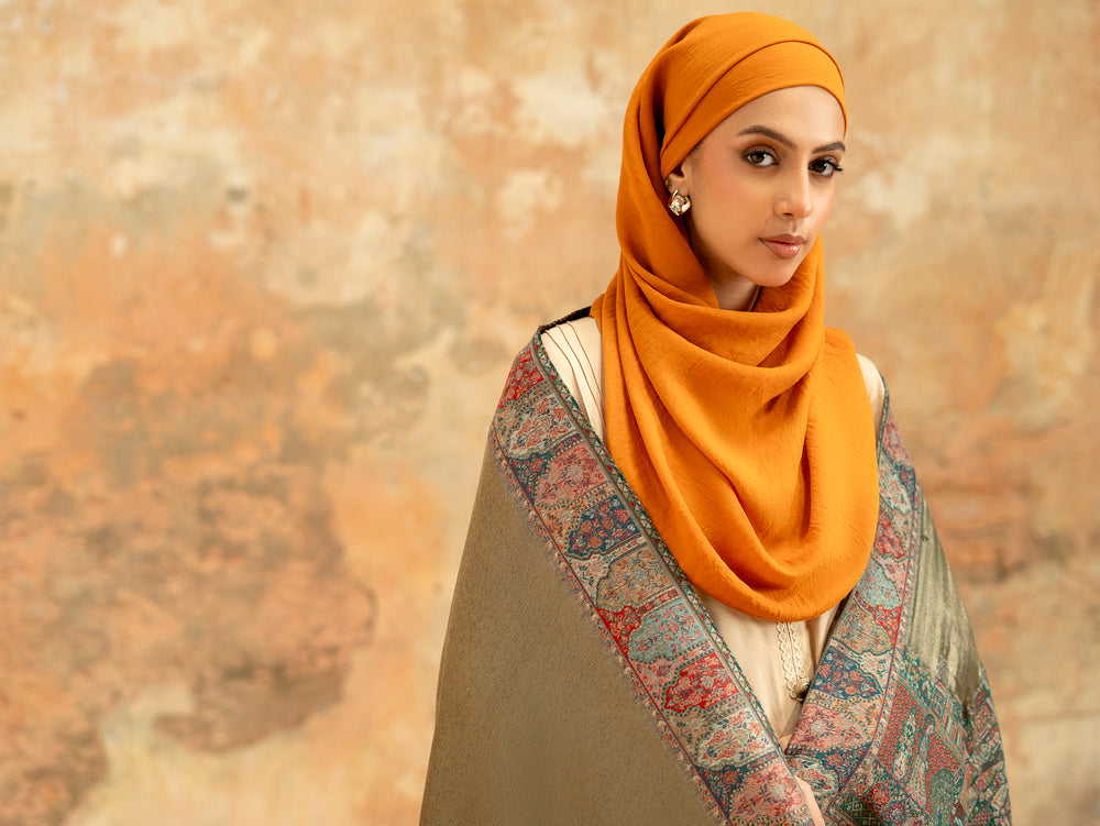 Pashmina Silk Kaani
