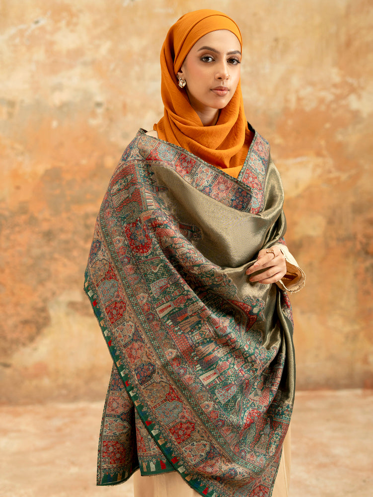 Pashmina Silk Kaani