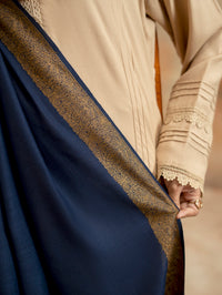 Pure Wool Fine Kashmiri Border