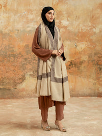 Pure Wool Fine Kashmiri Border