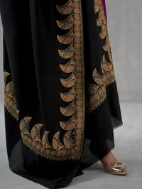 Twinkle Zari Woolen Dark