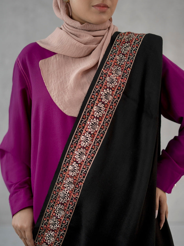 Kaari Border Shawl