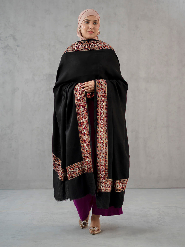Kaari Border Shawl