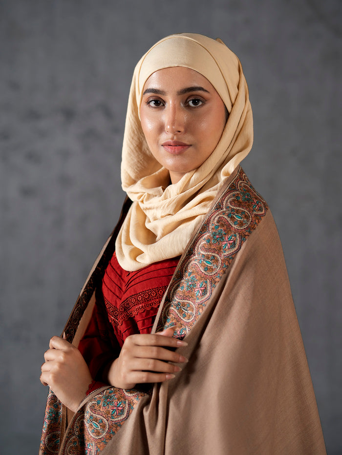 Multicolor Kashmiri Floral Jaal NEW