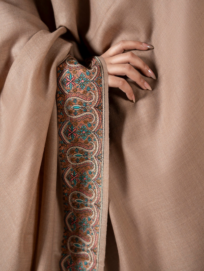 Multicolor Kashmiri Floral Jaal NEW