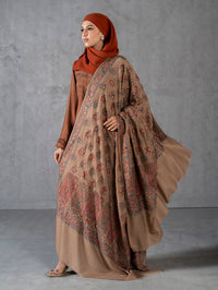 Multicolor Kashmiri Floral Jaal NEW