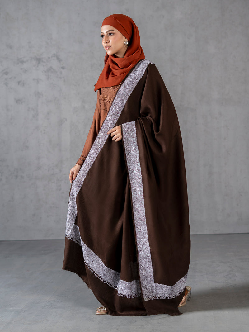 Pure Wool Fine Kashmiri Border