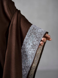 Pure Wool Fine Kashmiri Border