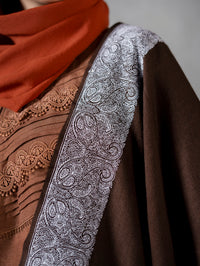 Pure Wool Fine Kashmiri Border