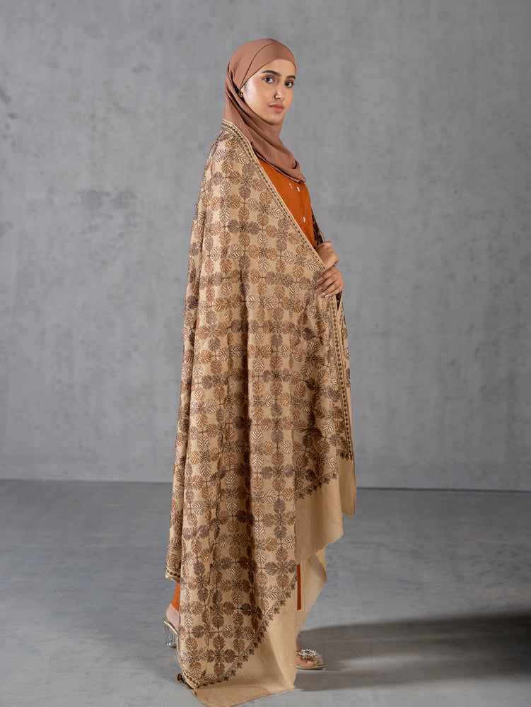 Criss Cross Kashmiri Floral Jaal