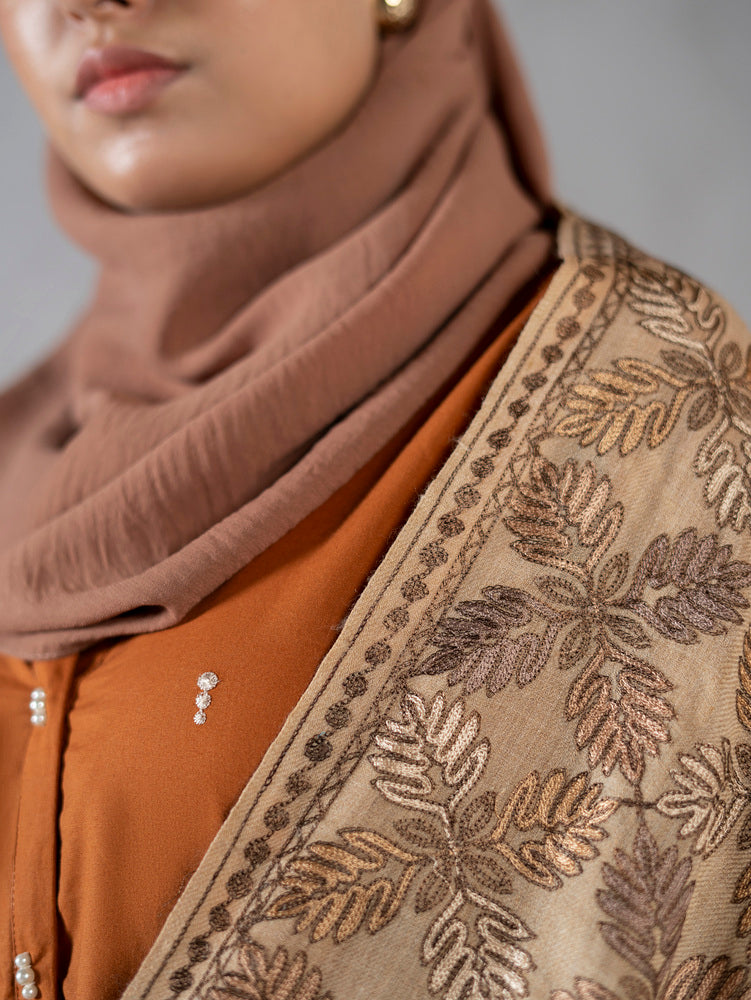 Criss Cross Kashmiri Floral Jaal