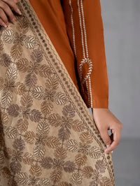 Criss Cross Kashmiri Floral Jaal