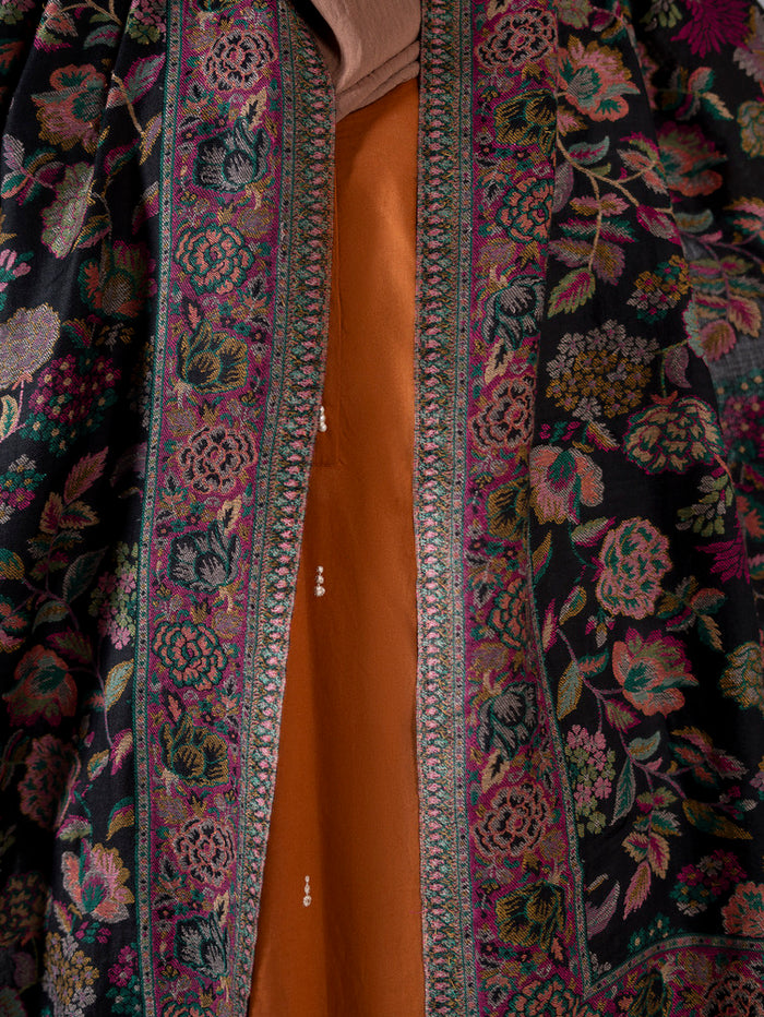 Floral Kaani Stole