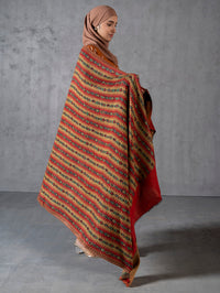 Striped Pashmina Kaani