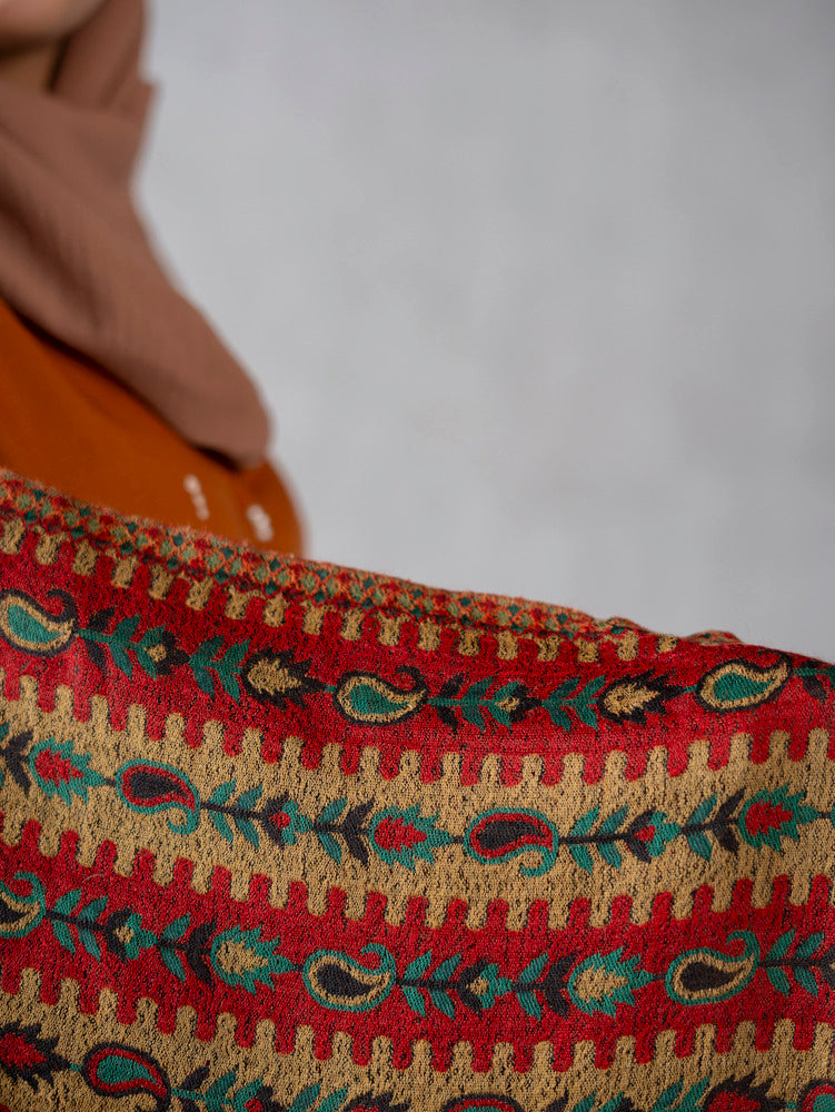 Striped Pashmina Kaani