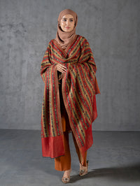 Striped Pashmina Kaani