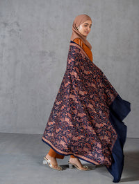 Kashmida Wool Jaal Dark