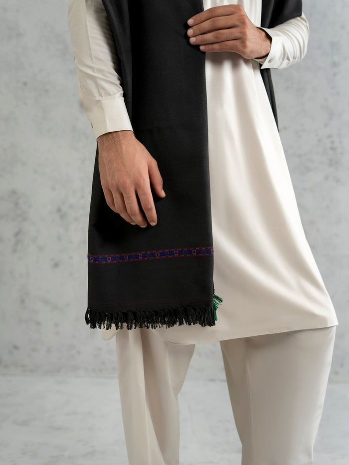 Sindhi Border Shawl