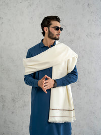Kalahari Winter White Shawl