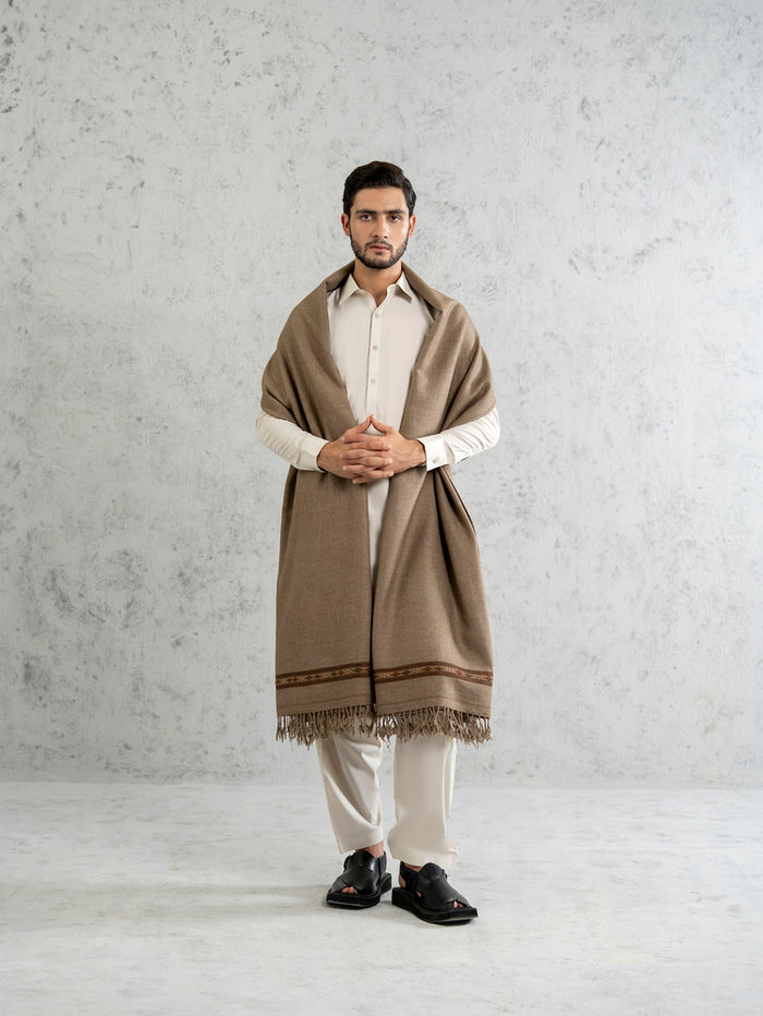 Peshawari Pure Woollen Shawl