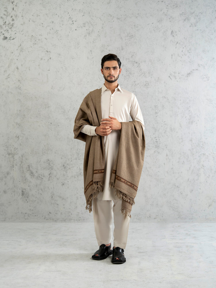 Peshawari Pure Woollen Shawl