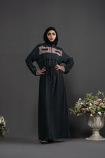 Green Two-Toned Abaya For Women