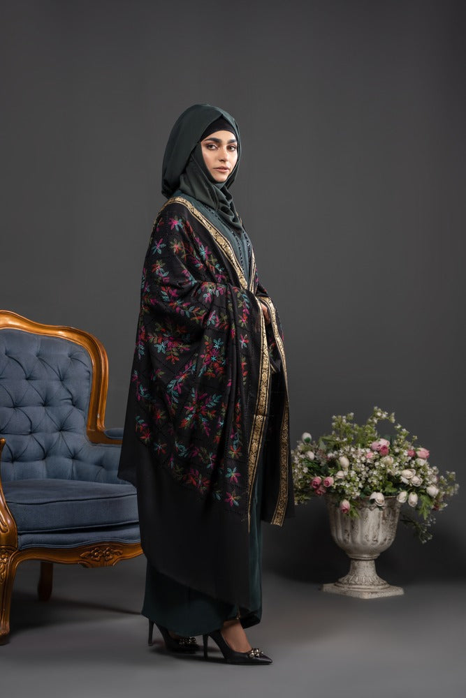 Needlework Shadow Jaal Dark For Women