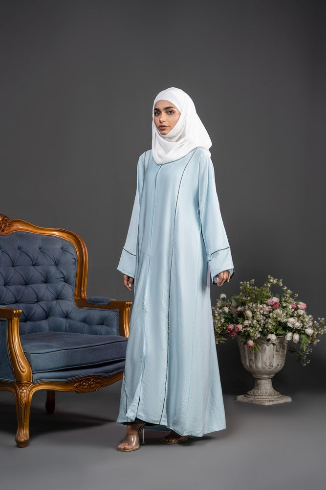 Elsa Blue Abaya For Women