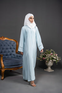 Elsa Blue Abaya For Women