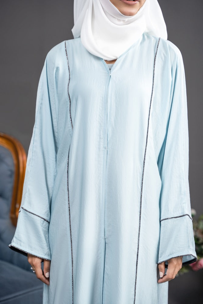 Elsa Blue Abaya For Women