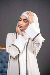 Two-Toned Light Abaya