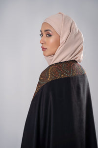 Toosh Wool Black Shawl