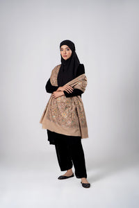 Sarwat Fancy Floral Shawl