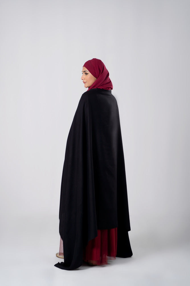 Ladies Kashmiri Black Shawl