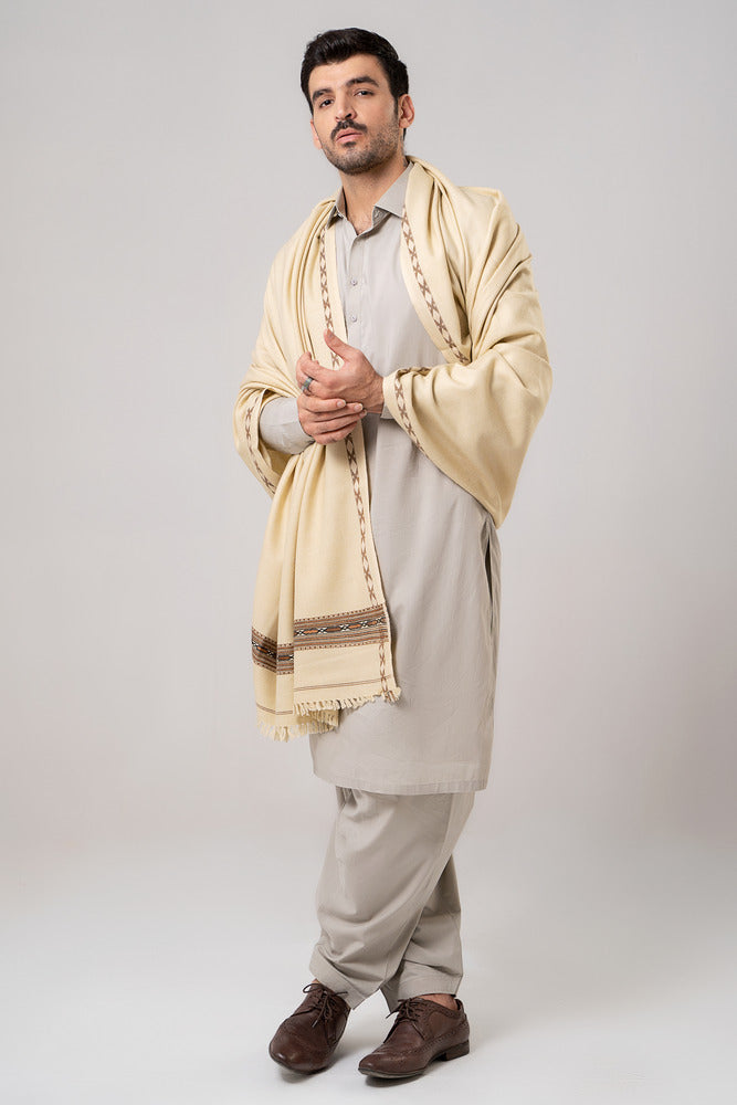 Kashmiri Men Shawl Light