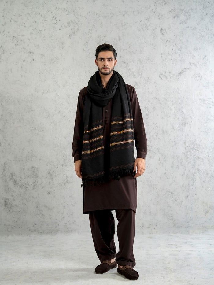 Balochi Dark Shawl
