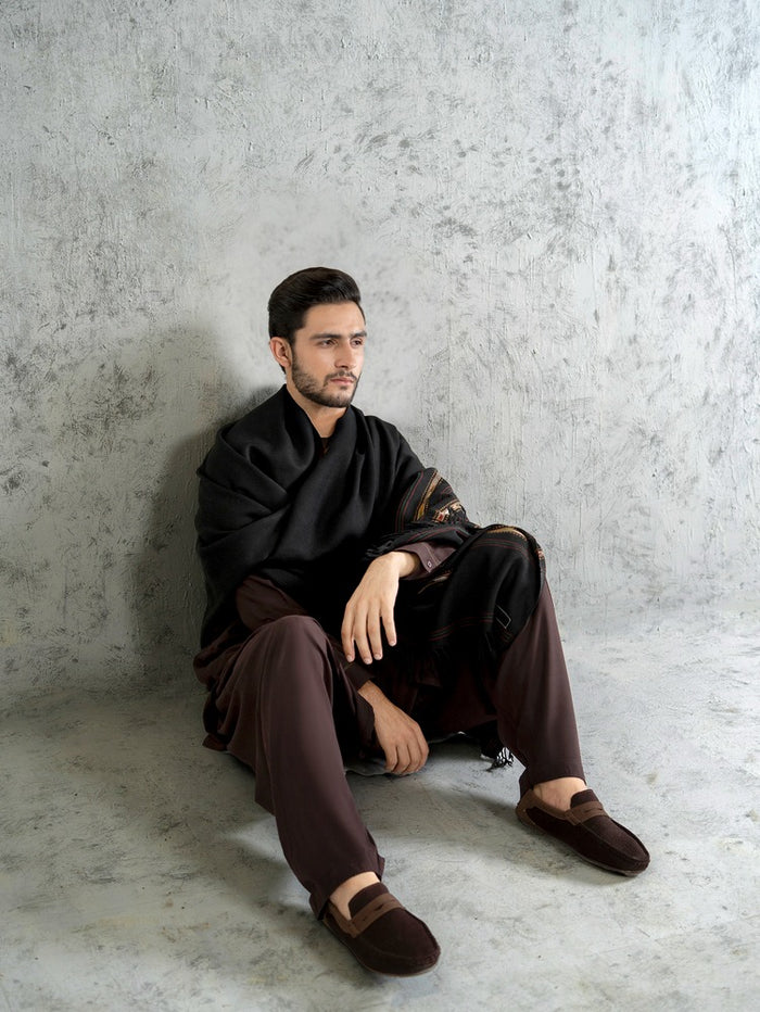 Balochi Dark Shawl